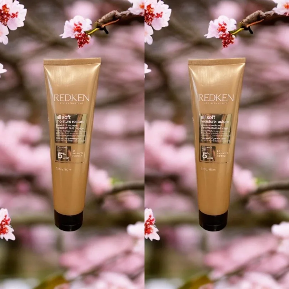 REDKEN All Soft Moisture Restore Leave-In Treatment 5.1 oz - 2 units